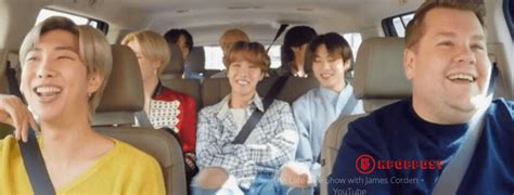 James Corden Shares BTS Carpool Karaoke Bonus Clip - KpopPost