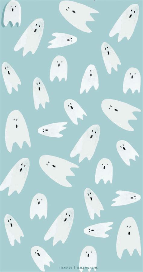 20+ Preppy Halloween Wallpaper Ideas : Floating Ghosts I Take You ...