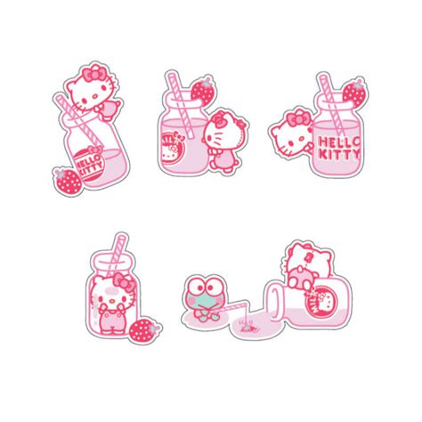 Loungefly Sanrio Hello Kitty and Friends Kawaii 3.5" Sticker Pack