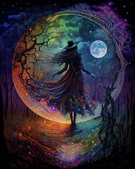 Moon Magic Digital Art by Evelyn's AI Art - Pixels