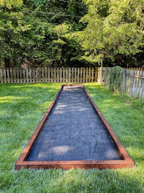 DIY Bocce Ball Court - Bless'er House