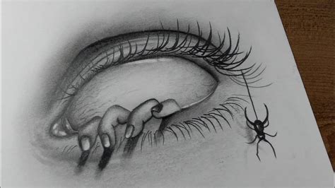 Scary Drawings Of Eyes