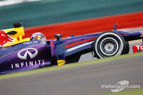 Sebastian Vettel, Red Bull Racing RB9 at British GP