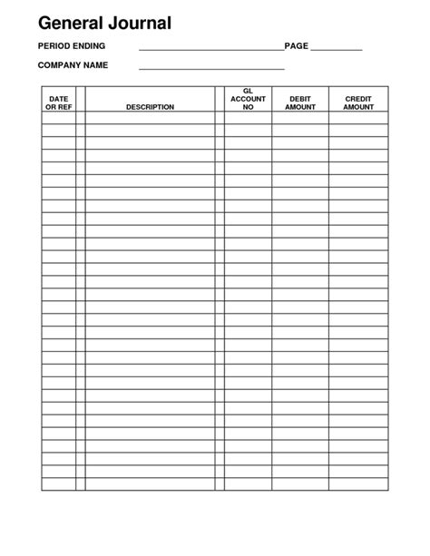 Accounting Journal Template Accounting Spreadsheet Accounting ...