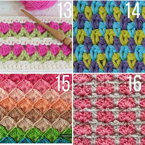 best-crochet-stitch-tutorials-list-multiple-colors-4 » Make & Do Crew