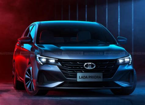 Lada Priora 2023 раскрывается на неофициальных фото