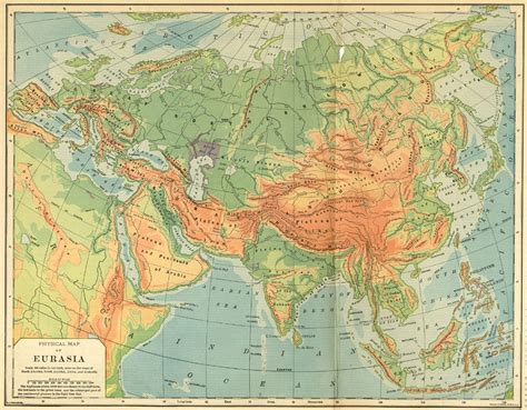 Eurasia Political Map