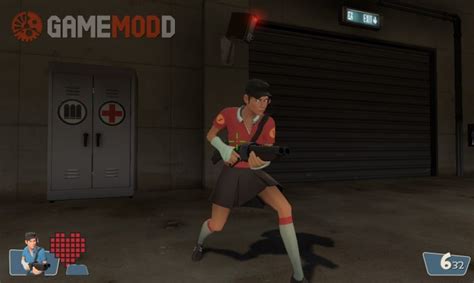 FemScout Textures 2014 » TF2 - Skins Scout | GAMEMODD