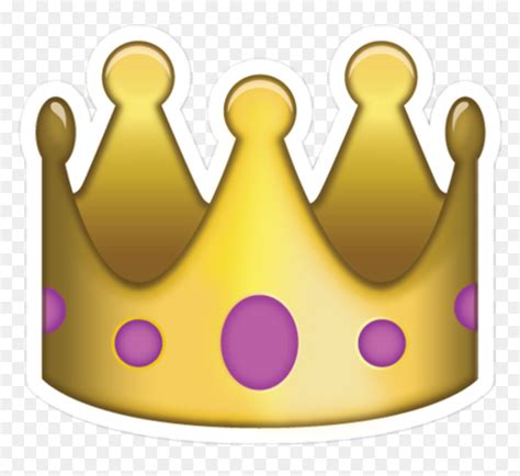 Queen Emoji Png - Transparent Crown Emoji Png, Png Download - vhv