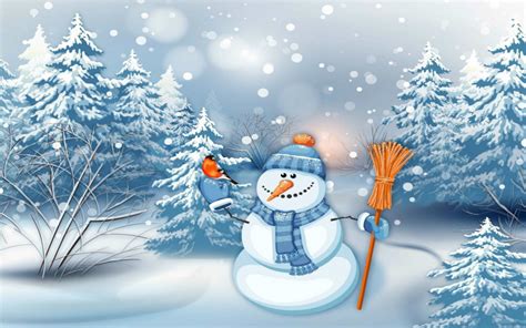 Snowman Desktop Wallpaper (59+ pictures) - WallpaperSet