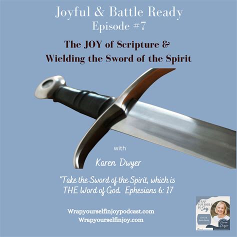 The JOY of Scripture & Wielding the Sword of the Spirit (Joyful ...