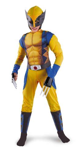 Kid's Muscle Wolverine Costume - X-Men Origins - The Party Place - Fort ...