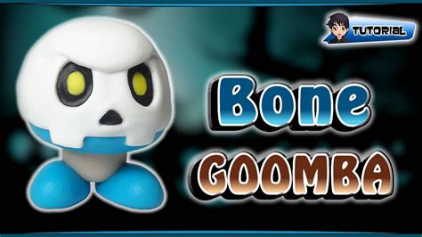 Bone Goomba (Mario Bros) - Polymer Clay TUTORIAL (Fimo)