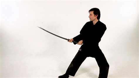 How to Do Seigan No Kamae Katana Stance | Sword Fighting - YouTube