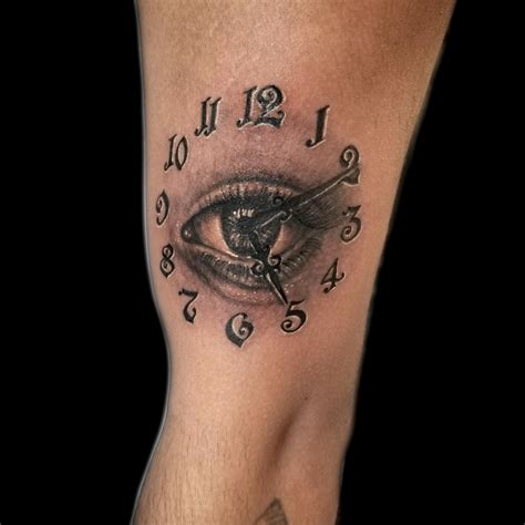 realistic eye tattoo done by Brian Martinez at Masterpiece Tattoo