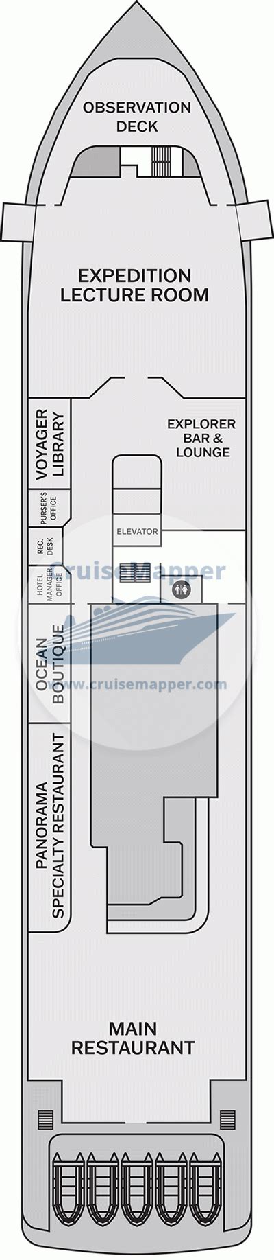 Ocean Victory deck 5 plan | CruiseMapper