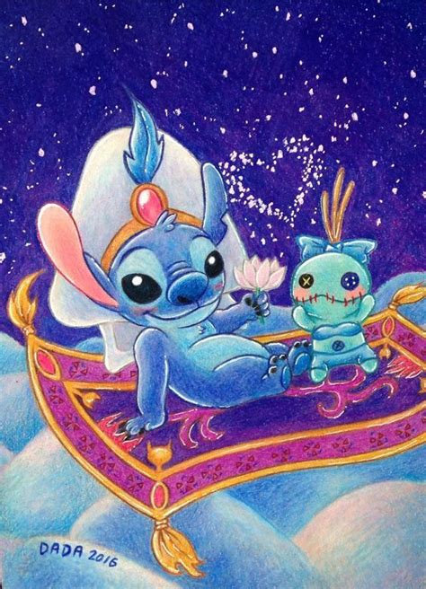 This Artist Loves Drawing Stitch Mash-ups And It's Glorious | Disney ...