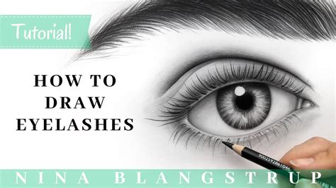 How to Draw Eyelashes│Step by Step Tutorial - YouTube