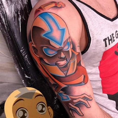 Aang Tattoo by Matthew Larkin : r/TheLastAirbender