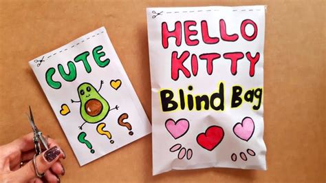 Bag Ideas Paper in 2024 | Blind bags, Paper blinds, Paper crafts