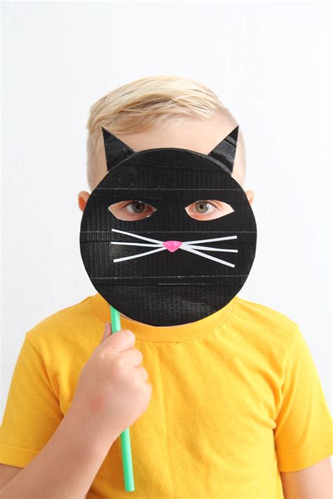 DIY CAT MASK — And We Play