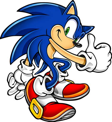 Sonic Art Adventure Artwork The Cartoon Hedgehog Transparent HQ PNG ...