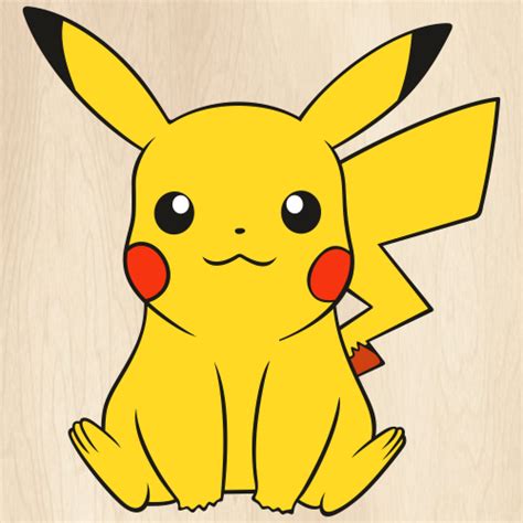 Pokemon Pikachu Svg | Happy Pikachu PNG