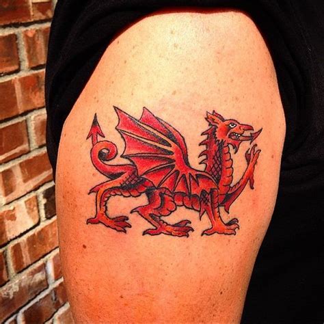 25 best Welsh Flag Tattoo images on Pinterest | Flag tattoos, Welsh ...