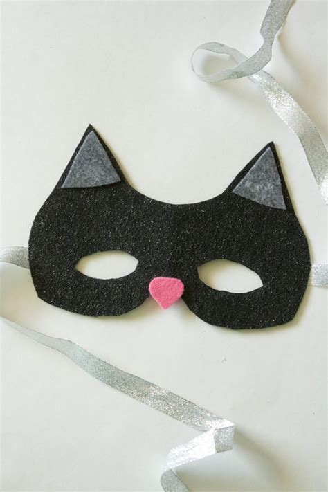 No Sew Cat Mask Tutorial - see kate sew