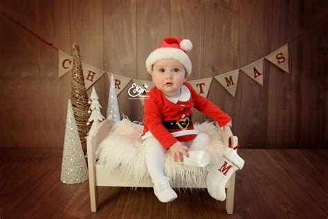 Baby Christmas Photoshoots in Liverpool - Eden Baby Photography