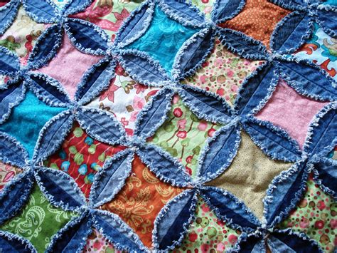 A Passionate Quilter: Finished the Denim Quilt!