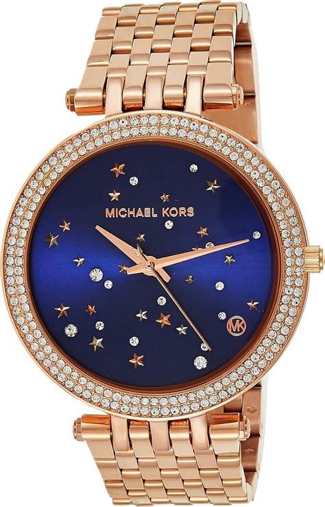 Buy Michael Kors Analog Blue Dial Women's Watch - MK3728 at Amazon.in