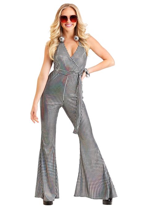 Silver Disco Dazzler Women's Costume