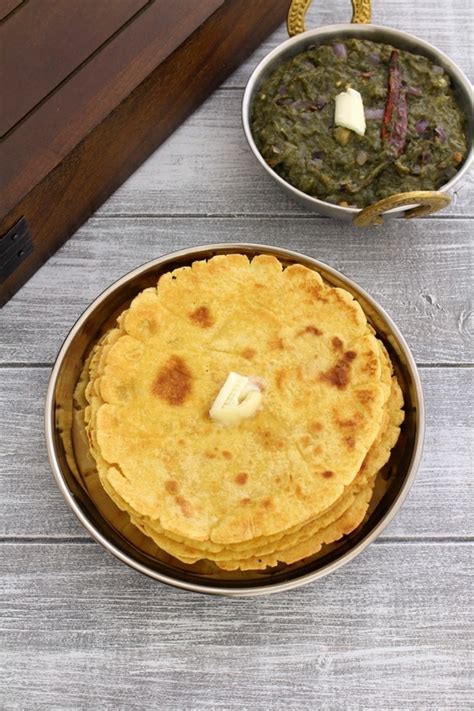 Makki ki roti recipe (Makki di roti) | How to make makki ki roti