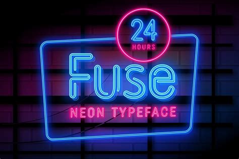 39 Electrifying Neon Fonts That Are Sure To Turn Heads | HipFonts