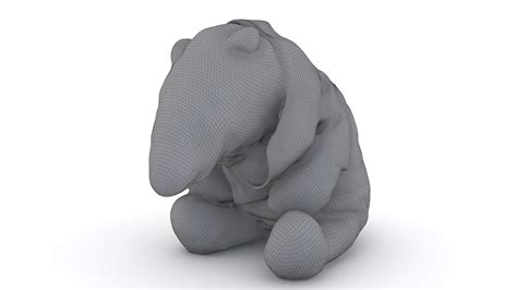 Plush badger 3D model - TurboSquid 1483935