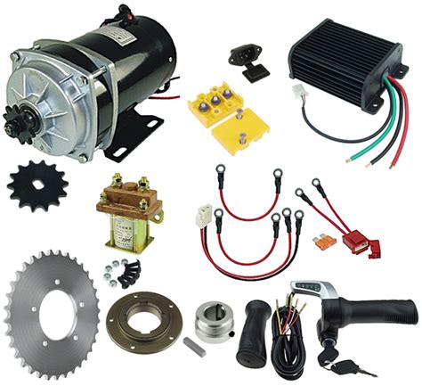 48 Volt 1000 Watt Rhoades Car Electric Motor Power Kit #KIT-481000G-27-NB