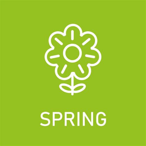 Spring - Season Icon vector 4712184 Vector Art at Vecteezy