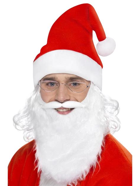 Deluxe Santa Costume & Beard, Child | Smiffys