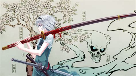 Anime Samurai Girl Wallpaper - WallpaperSafari