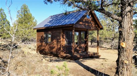 12×16 Cabin with 4′ Porch – Oregon TimberWerks