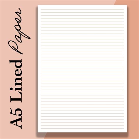 Printable A5 Paper