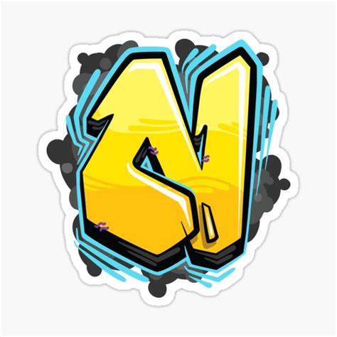 Graffiti Letter O Sticker by NameGraffiti | Graffiti lettering ...