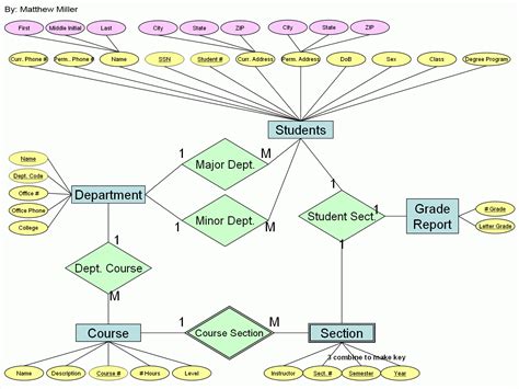 Er Diagram University Management System Ermodelexample Com - Riset