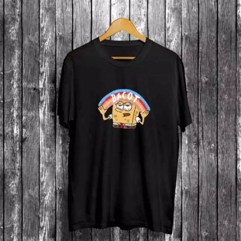 Jual kaos spongebob bacot | Shopee Indonesia