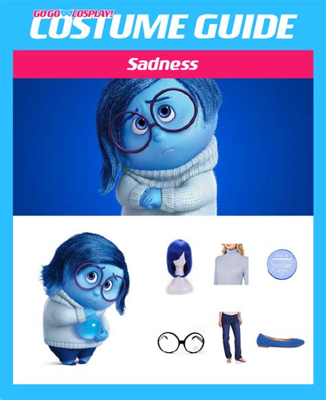 Sadness Costume from Inside Out - DIY Cosplay Guide