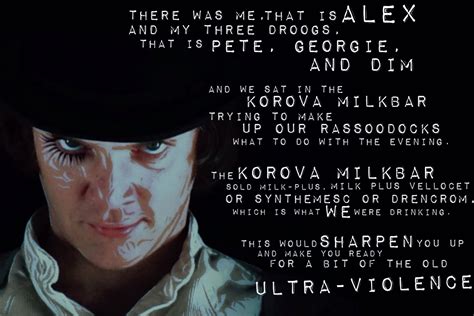 The Clockwork Orange Quotes - SERMUHAN