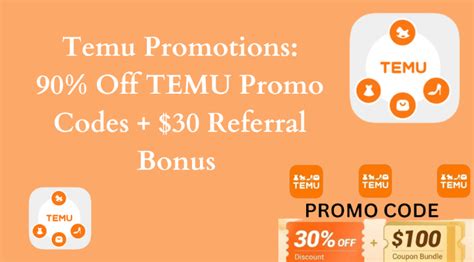 Temu Promotions: 90% Off TEMU Promo Codes