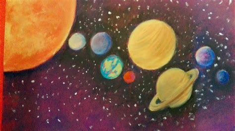 Space Art Drawing Easy - Stay Wild, Moon Child🌙 | Bodaswasuas