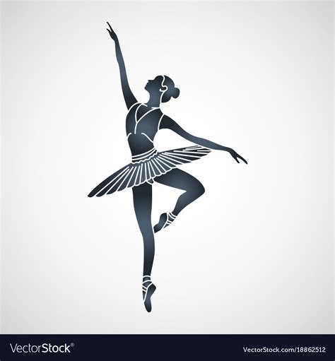 Ballet logo icon Royalty Free Vector Image - VectorStock